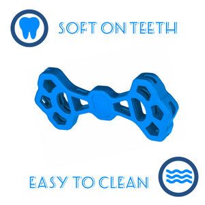 Teeth Cleaning Dog Toys Made of 100% Natural Rubber Chewy Interactive Outdoor Dog Chase Toy