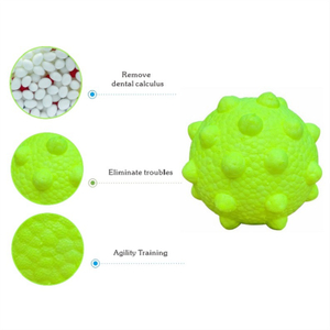 Wholesale Eco E-TPU Spike Ball High Robound Floating Retriever Dog Toy Interactive Playing Training Chew Toys