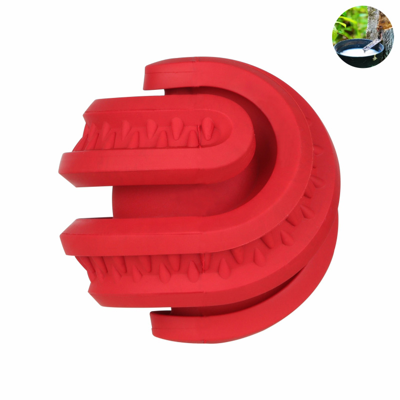 Best Selling Dog Toys Made of 100% Natural Rubber Chewy Hideable Food Fun Toys for Big Dogs