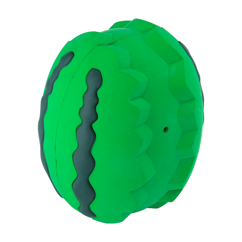 100 Natural Rubber Dog Toys EcoFriendly Strong Chewy Watermelon rubber dog treat ball Buy