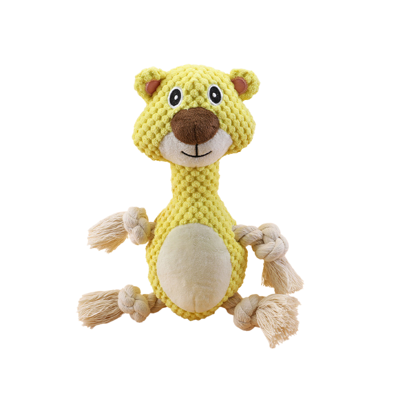 This Year, The New Animal Series Durable Stuffed Plush Dog Toys Are Suitable for Small, Medium And Large Breeds of Aggressive Chewers To Help Them Solve Their Troubles And Clean Their Teeth