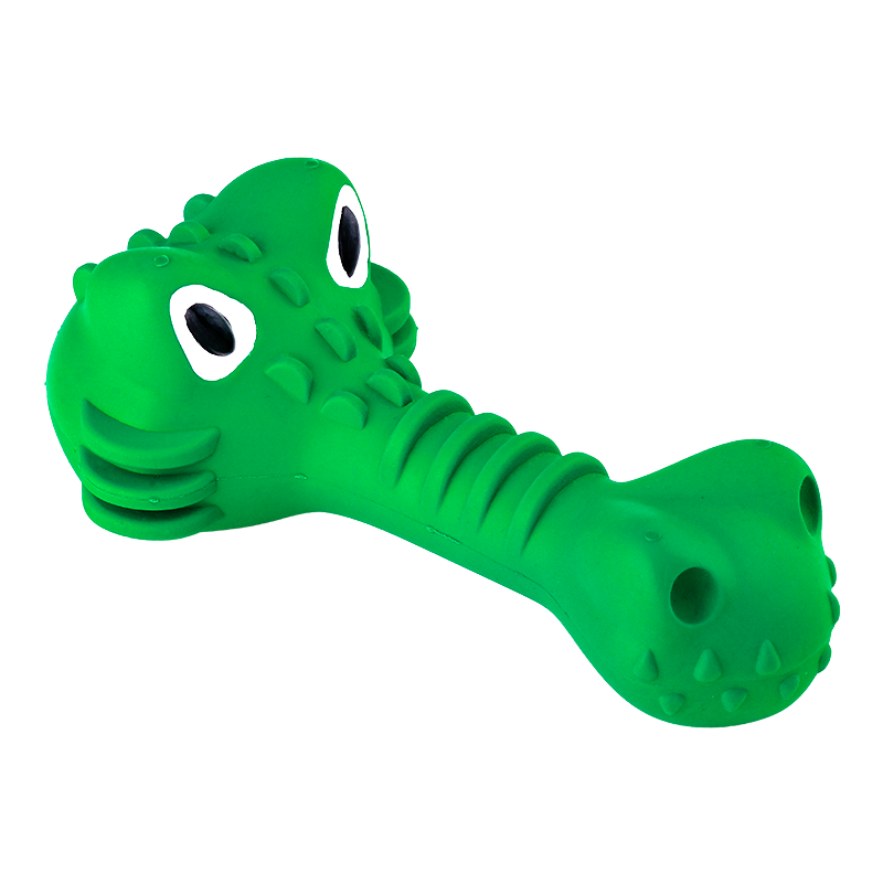 Eco Friendly Natural Rubber Dog Squeaky Pet Animal Chew Toy