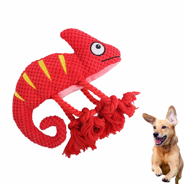 indestructible plush squeaky toy