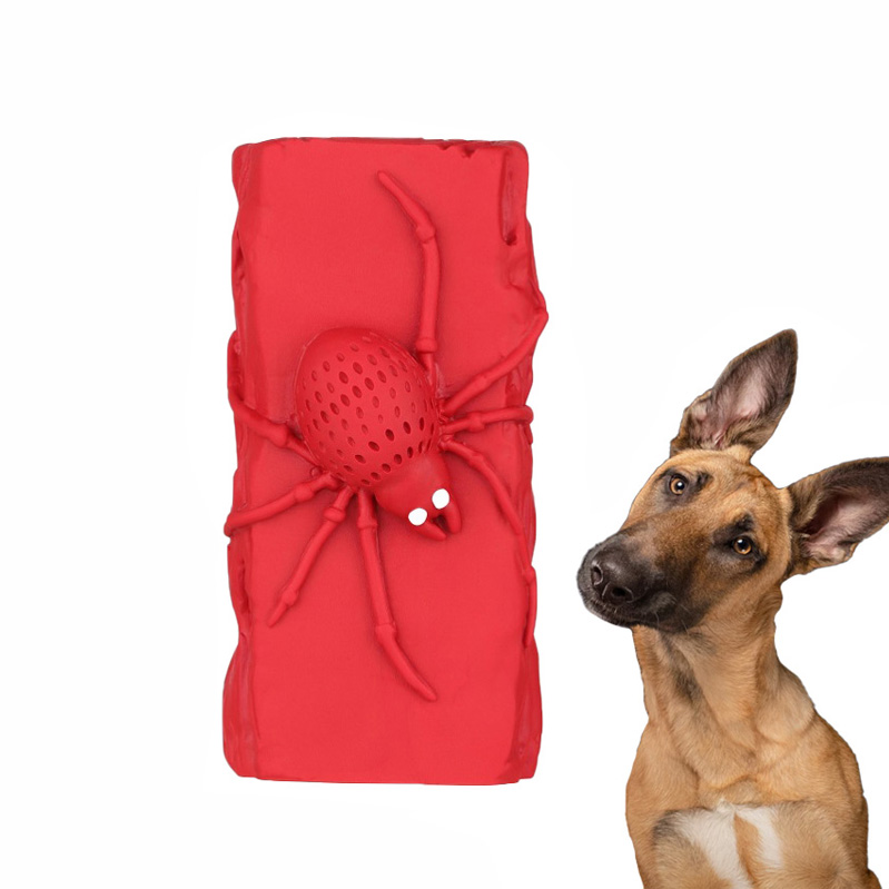 Trunk shape design 100% natural rubber is environmentally friendly to help dogs clean their teeth indestructible rubber dog toys