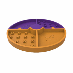 2022 Mixed Color Slow Release Dog Food Bowl Eating Slow Feeding Bowls with High Temperature Resistance for Dogs