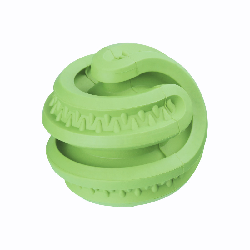 Educational Dog Toys Made of 100% Natural Rubber Chewy Hygienic Dog Treats Spiral Toys