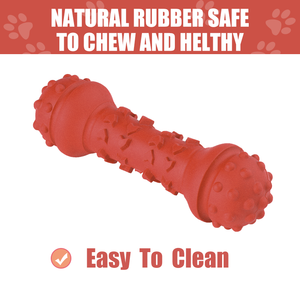 Fun Bone Shaped Toy Made of Natural Rubber Eco-friendly Non-toxic Suitable for Medium And Large Dogs Chewing Dog Toy