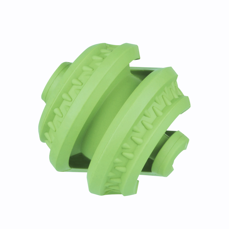 Explosive Rolling Screw Ball Made of Natural Rubber Environmentally Friendly Non-toxic Suitable for Medium And Large Leaking Food Dog Toys
