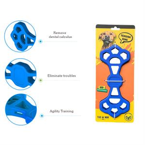 Made of 100% Natural Rubber Eco-Friendly Chewy Anti-Anxiety Dog Toys To Help with Boredom