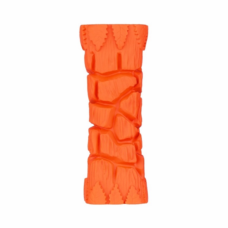 Pet Chew Toys Manufactuer Uses 100% Natural Rubber To Make Tree Trunk Shape best Chewing Dog Toys