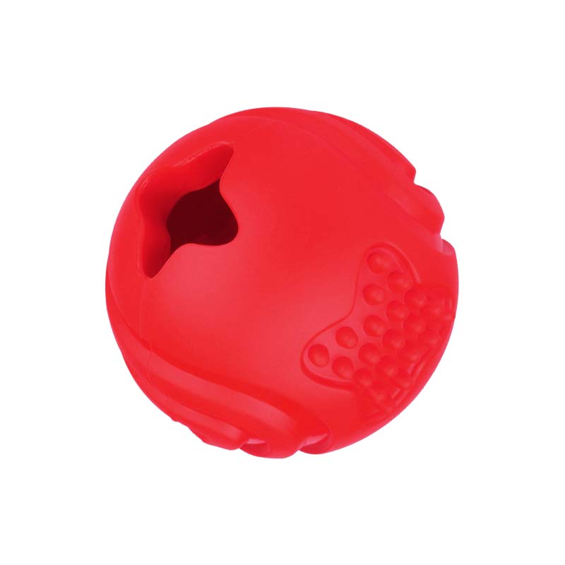 Feeding Ball Shape Toy Made of Natural Non-Toxic Rubber Easy To Clean Suitable for Small And Medium Dogs, Tough Chew Toys for Dogs