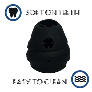 Leaky Food Squeak Toy Two Functions for A Different Experience for Dogs Rubber Super Durable Chew Toy