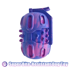 Hot Sale Medium Color Grenade Made of Natural Rubber Non-toxic Safe Dog Toy Suitable for Medium And Large Chewing