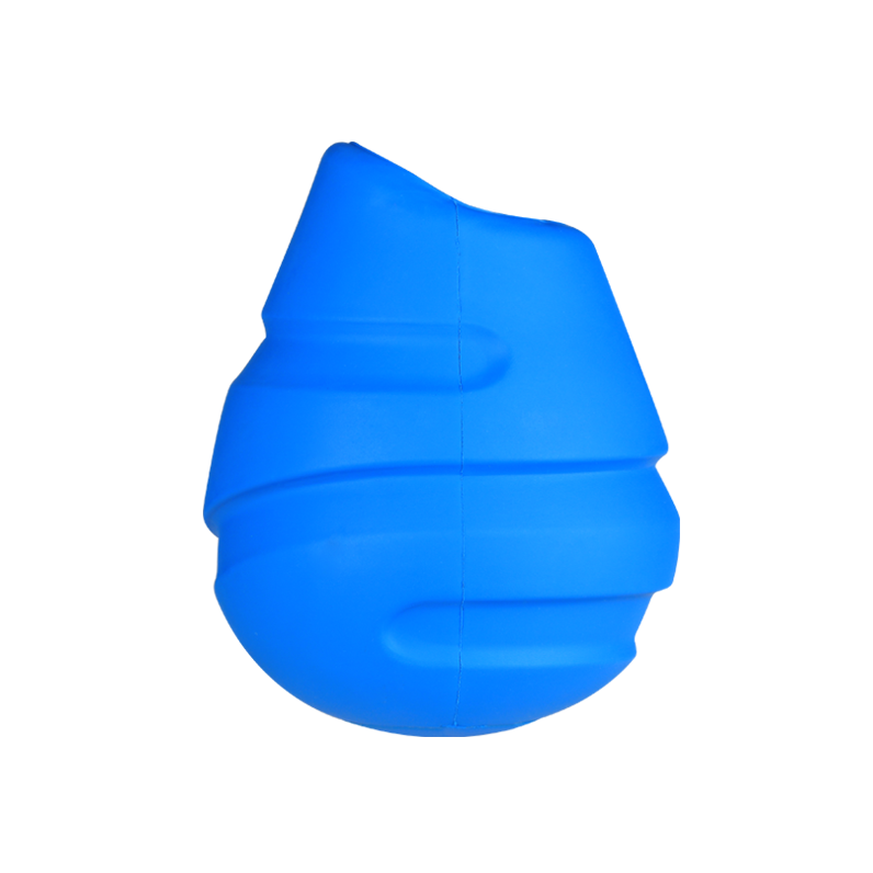 Peanut Butter Toy Tumbler Design Made of 100% Natural Rubber Squeaky Wobblers Toys