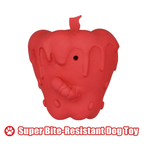 Squeaky Red Apples Help Satisfy Instinctual Needs And Provide Mental Stimulation To Attract Your Dog's Attention And Help Them Grind Their Teeth