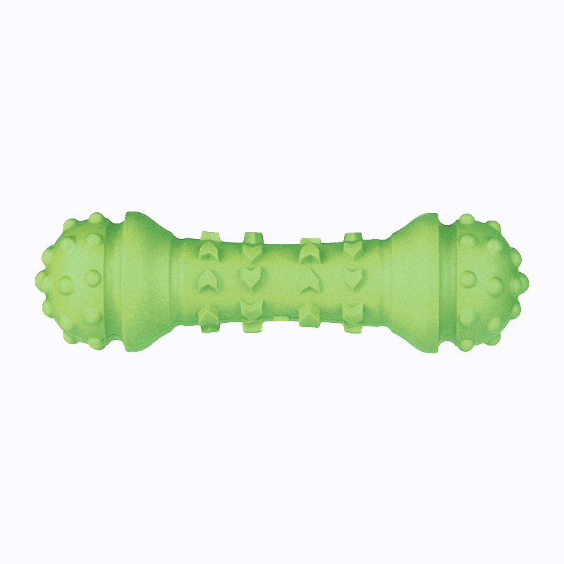 Nearly Indestructible Tough And Durable Dog Chew Toy for Aggressive Chewers for Medium Or Large Dogs Natural Rubber Teeth Cleaning Dog Bone Toy