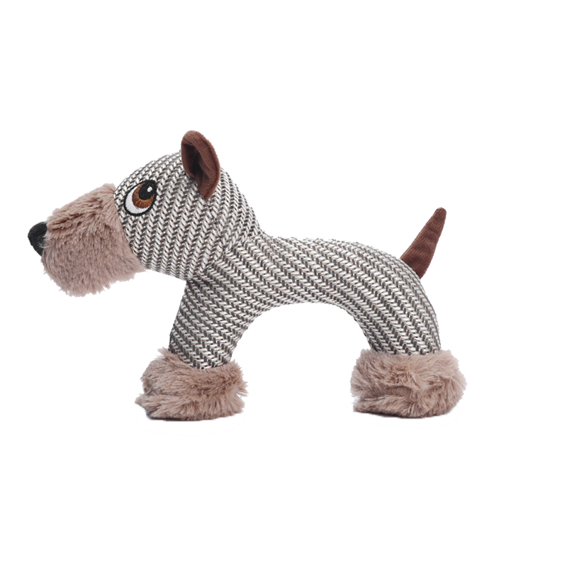Animal Series Dog Squeak Toys Cute Stuffed Pet Plush Toys Puppy Chew Toys for Small And Medium Dogs Puppy Pets - Wholesale Dog Squeak Toys