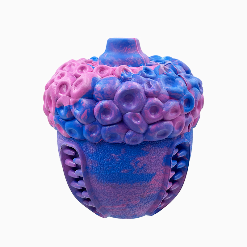 2022 New Launch Rubber Pine Cone Toy Suitable for Medium And Large Dogs To Clean Their Teeth And Grind Their Teeth To Withstand Strong Chewing by Dogs