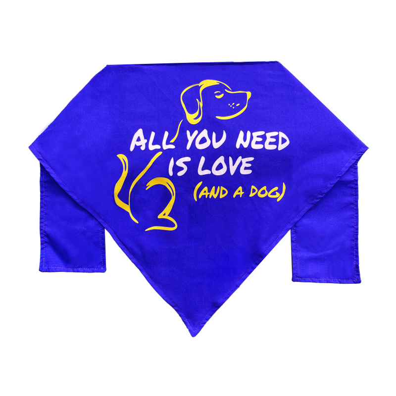 High Quality Portable Multifunctional Can Be Used as Bowl Waterproof Dog Bandana