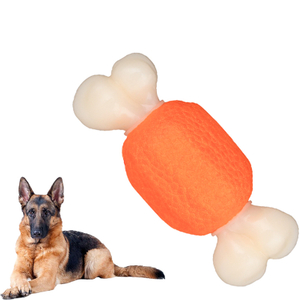 2022 Best Affordable Made with E-TPU And Nylon Toy Bone Shaped for Aggressive Chewing Dog Toys