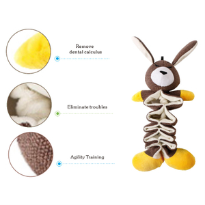 Retractable Pull Interaction Enhances The Bond between Owner And Dog The Most Durable Dog Plush Toy
