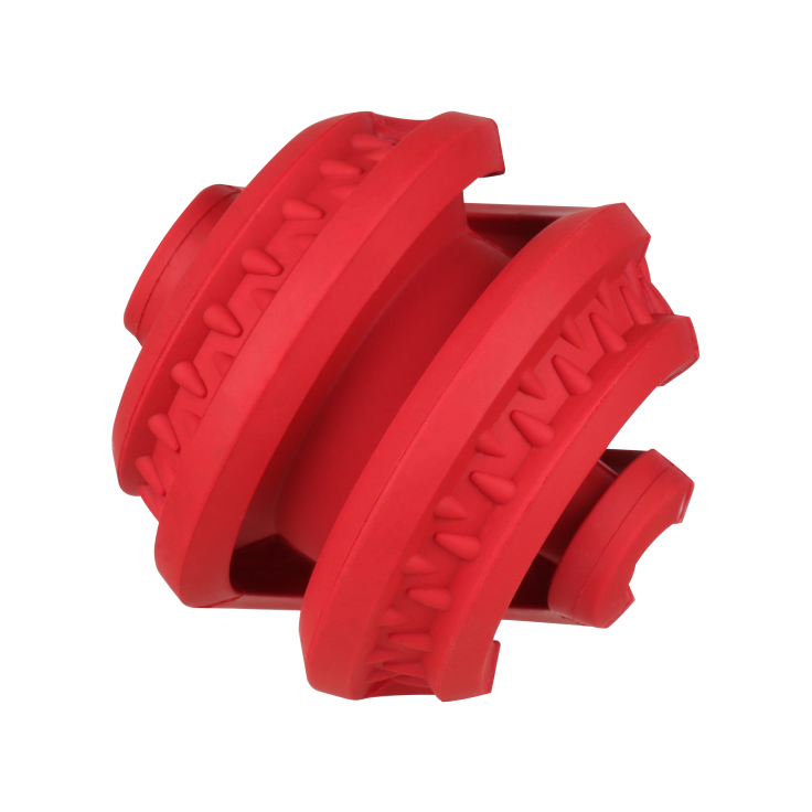 Customized Slow Feeder Interactive Chewing Non Toxic Rubber Bite Resistance Durable Chewing Toy