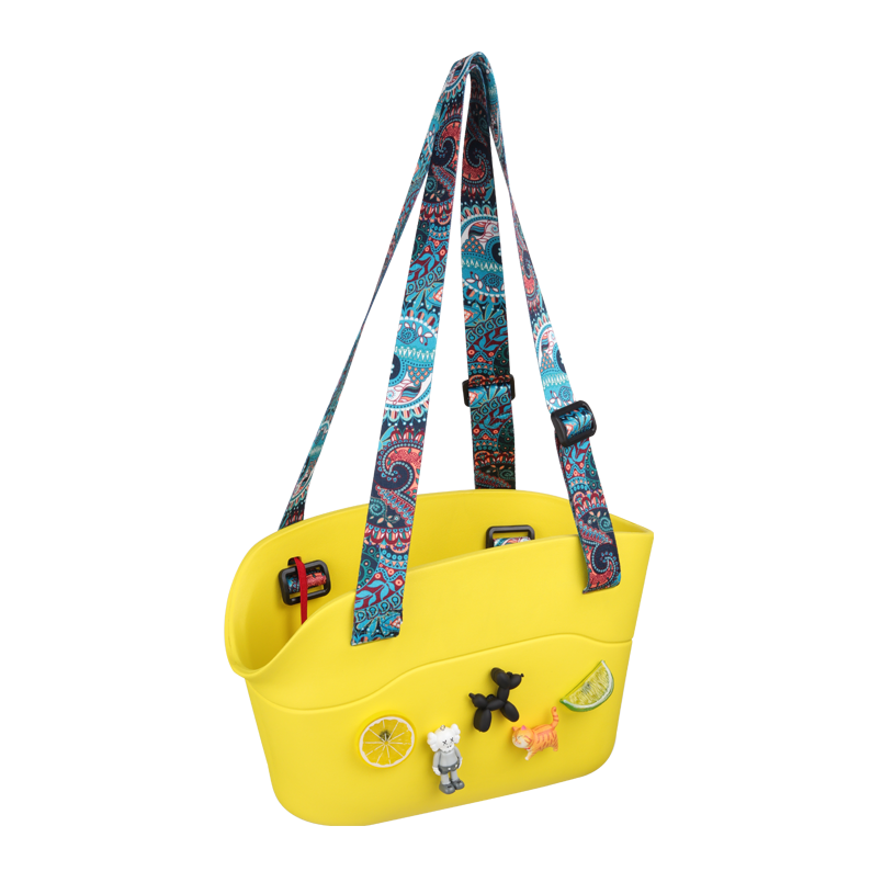 Ladies Beach Bag Portable Waterproof Easy Clean Adjustable Straps Comfortable EVA Pet Bag