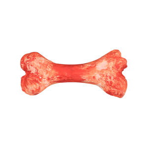Tug-of-war Grinding Stick Toys Christmas Dog Toy Bone Shape Design Made of 100% Natural Rubber 