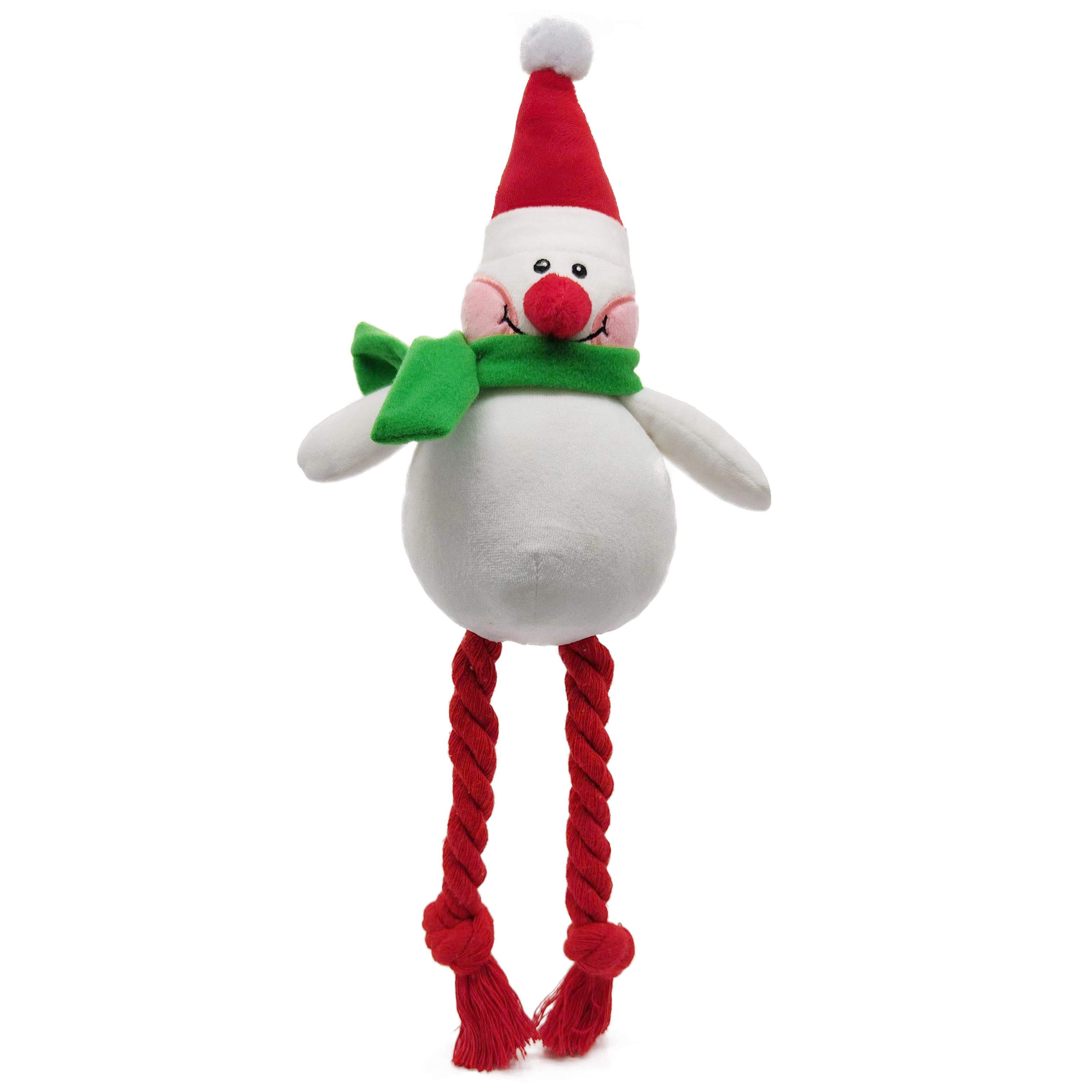 Smiley Face Snowman Chewy Christmas Vacation Dog Toys - Buy smiley face ...