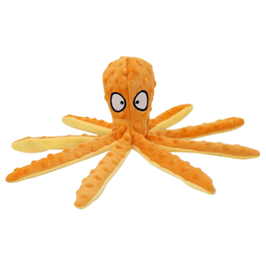 New Arrival Octopus Shape Animal Cute Design To Relieve Anxiety Plush Squeaky Dog Toys