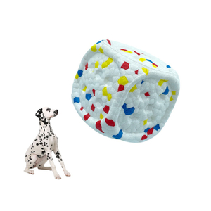 Indestructible Dog Toy Material Lightweight Floatable Chewy Interactive E-TPU Dice Toy