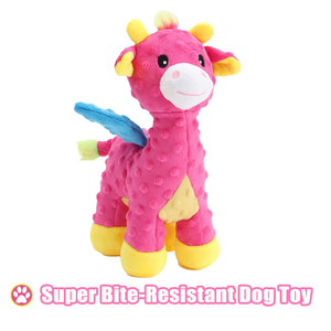 Hot Selling Deer Toy Made of Soft Natural Cotton Material Plush Dog Toy for Aggressive Chewers