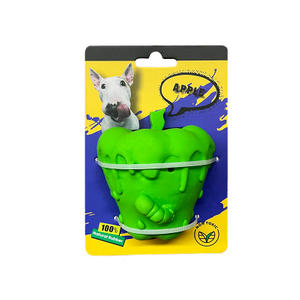 Rubber Dog Toy Manufacturer Apple Shape Helps Dogs Clean Their Teeth Chewy Rubber Dog Toys That Squeak